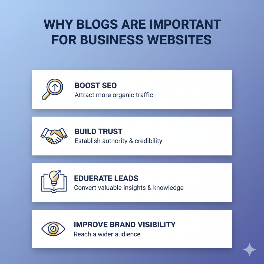 Business Website Blog importance 